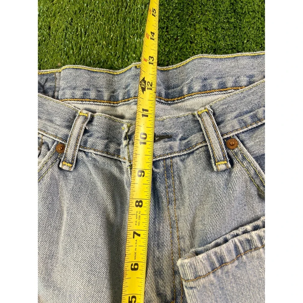 Levis 511 Straight Fit Jeans Mens‎ 36x30 Light Wash Blue Denim Pants 04511-1472
